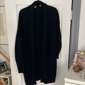 Vince Cozy Black Cardigan